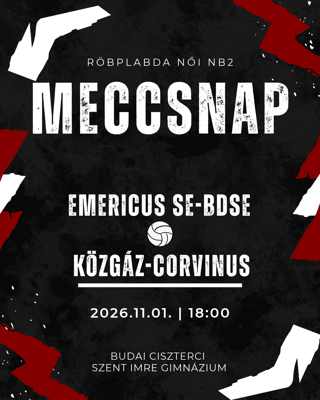 Az Emericus SE NB II-es lányai hétvégen újra hazai pályán játszanak! 🤗
